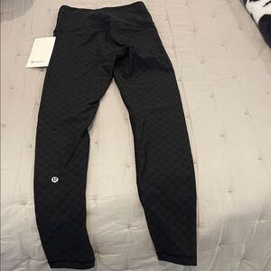 lululemon Black Textured Leggings